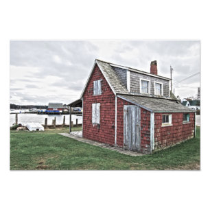 Maine Lobster Shack 19x13 Foto Afdruk