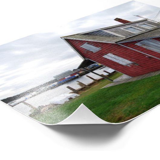 Maine Lobster Shack Foto Afdruk (Hoek)