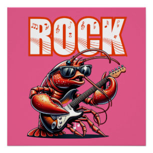 Maine Lobster-Shirt Zeevruchten Lover Gift lan Perfect Poster