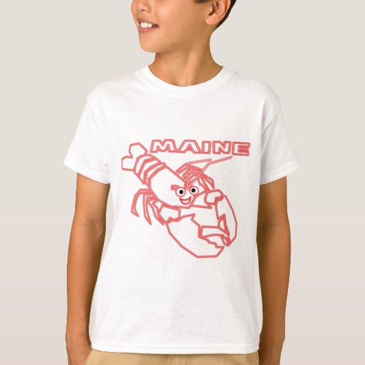 Maine Lobster T-shirt (Voorkant)