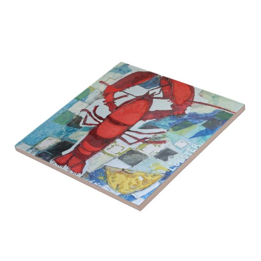 Maine Lobster Tegeltje (Zijkant)