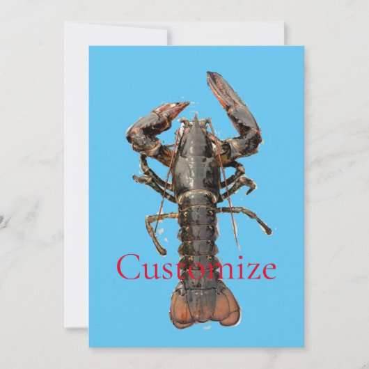 Maine Lobster Thunder_Cove, vers Kaart (Voorkant)