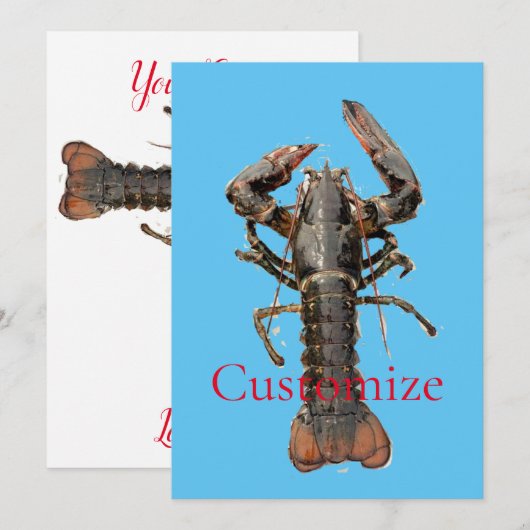 Maine Lobster Thunder_Cove, vers Kaart (Voorkant / Achterkant)