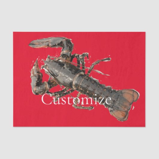 Maine Lobster Thunder_Cove, vers Tissuepapier (Voorkant)