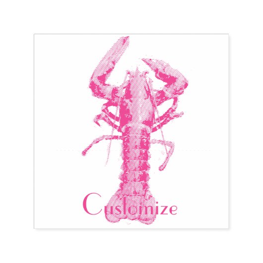 Maine Lobster Thunder_Cove, vers Zelfinktende Stempel (Design)