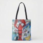 Maine Lobster Tote Bag (Voorkant)