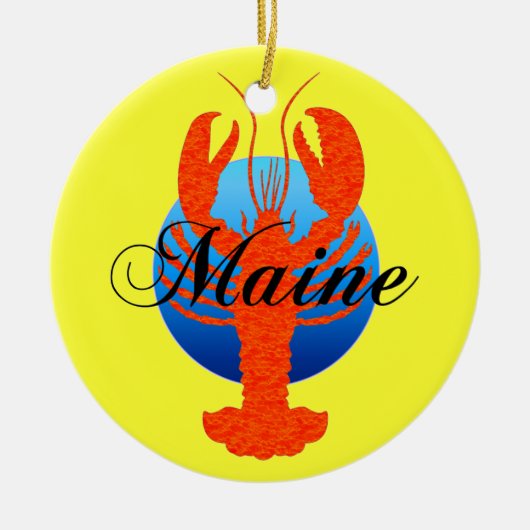 Maine lobsters keramisch ornament (Voorkant)