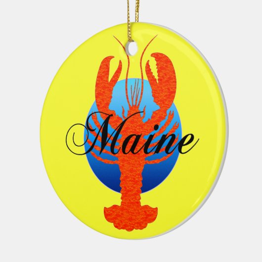 Maine lobsters keramisch ornament (Links)