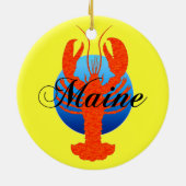Maine lobsters keramisch ornament (Achterkant)