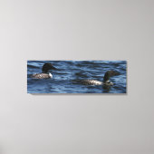 Maine Loons Canvas Afdruk (Voorkant)
