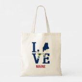Maine Love Tote Bag (Achterkant)