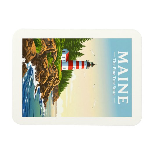  Maine Magneet (Horizontaal)