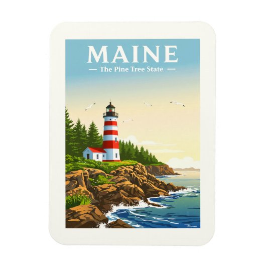  Maine Magneet (Verticaal)