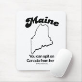 MAINE - "MAINE STATE MOTTO" T-shirts en tandwielen Muismat (Met muis)
