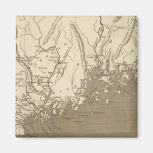 Maine Map door Arrowsmith Magneet