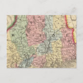 Maine Map door Mitchell Briefkaart (Voorkant)