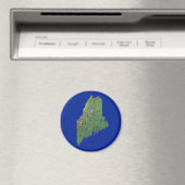 Maine Map Magnet (Insitu (Vaatwasser))