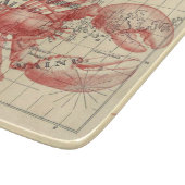 Maine Map met Lobster Cutting Board Snijplank (Hoek)