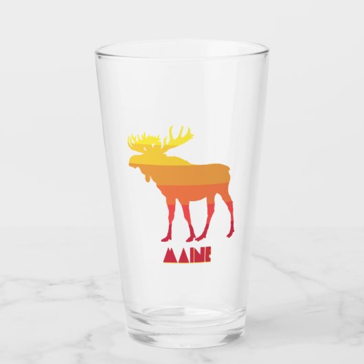 Maine Moose Glas (Voorkant)