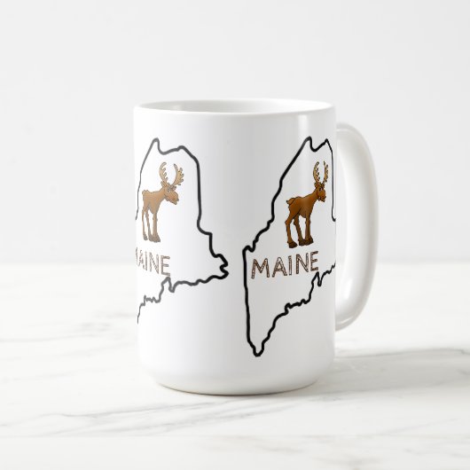 Maine Moose Koffiemok (Voorkant rechts)
