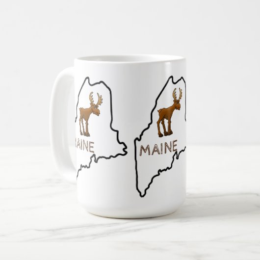 Maine Moose Koffiemok (Voorkant links)