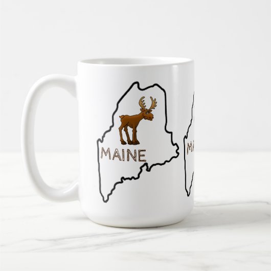 Maine Moose Koffiemok (Links)