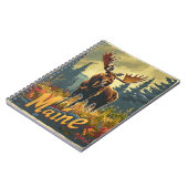 Maine Moose  Notitieboek (Linkerzijde)