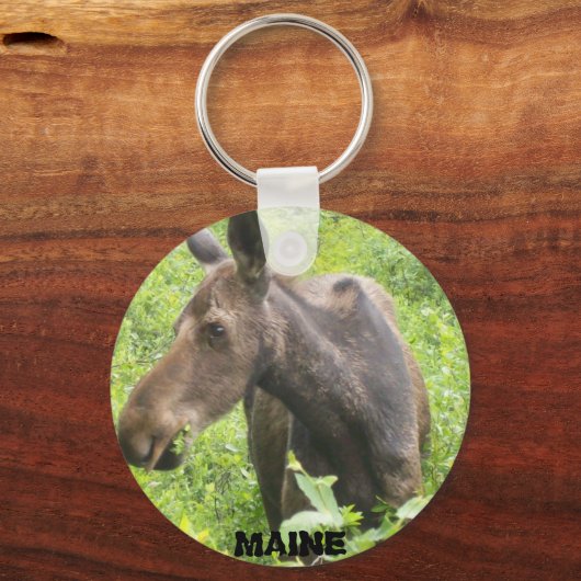Maine Moose Sleutelhanger (Voorkant)