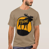 Maine Moose State T-shirt (Voorkant)