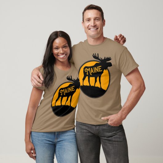 Maine Moose State T-shirt (Unisex)