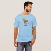 Maine Moose T-shirt (Voorkant volledig)