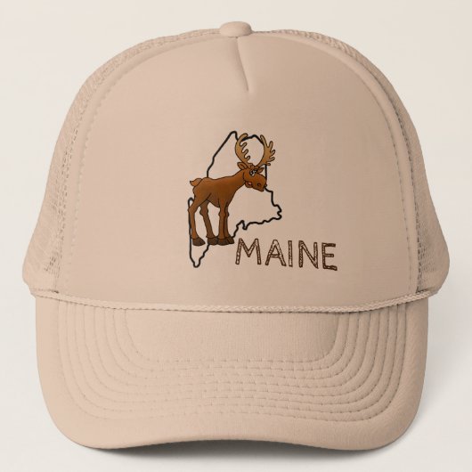 Maine & Moose Trucker Pet (Voorkant)