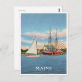 Maine  natuur briefkaart (Voorkant / Achterkant)