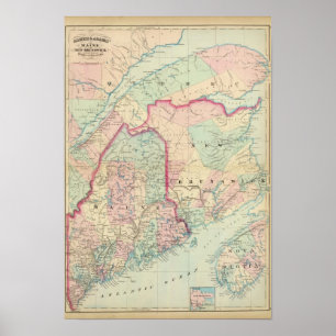 Maine, NB Poster