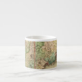 Maine, New Hampshire, Vermont, Massachusetts Espresso Kop (Voorkant)