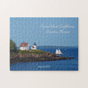 Maine Ocean Sailing Curtis Island Lighthouse Legpuzzel