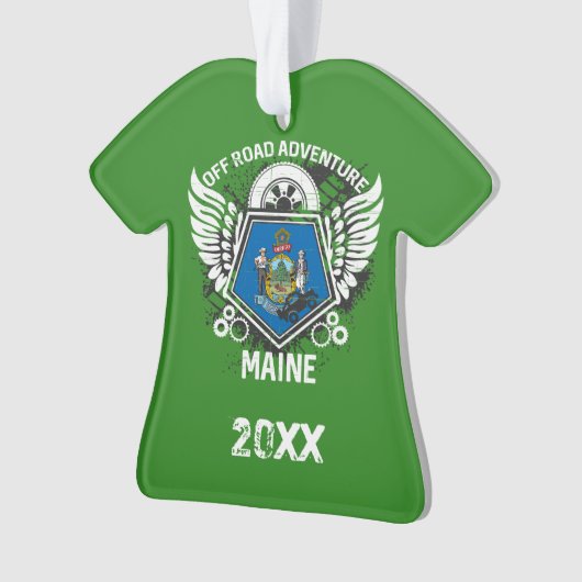 Maine Off Road Adventure 4x4 Trail Mudding Ornament (voorkant)