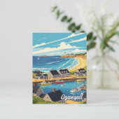 Maine Ogunquit Travel Briefkaart (Staand voorkant)
