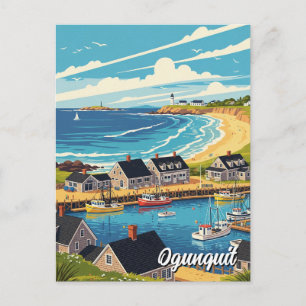 Maine Ogunquit Travel Briefkaart