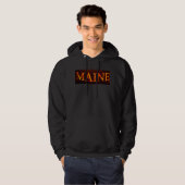 MAINE OP BRAND HOODIE (Voorkant volledig)