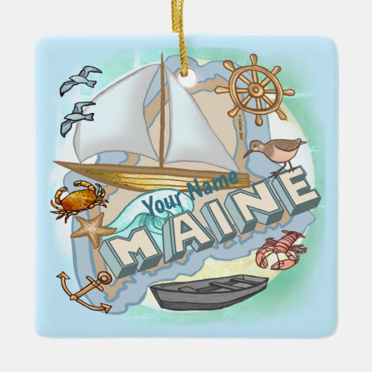 Maine ornament (Voorkant)