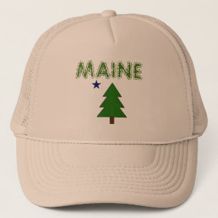 Maine oude vlag trucker pet