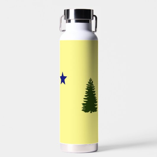Maine oude vlag waterfles (Voorkant)