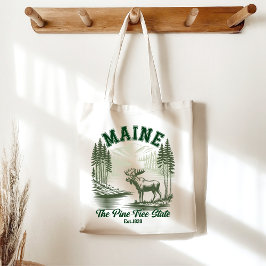 Maine Outdoor Adventure Landscape Tote Bag