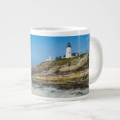 Maine, Pemaquid Point, Pemaquid Point Lighthouse Grote Koffiekop (Voorkant rechts)