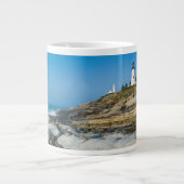 Maine, Pemaquid Point, Pemaquid Point Lighthouse Grote Koffiekop (Voorkant)