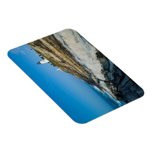 Maine, Pemaquid Point, Pemaquid Point Lighthouse Magneet (Rechterzijde)