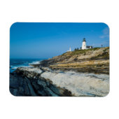 Maine, Pemaquid Point, Pemaquid Point Lighthouse Magneet (Horizontaal)