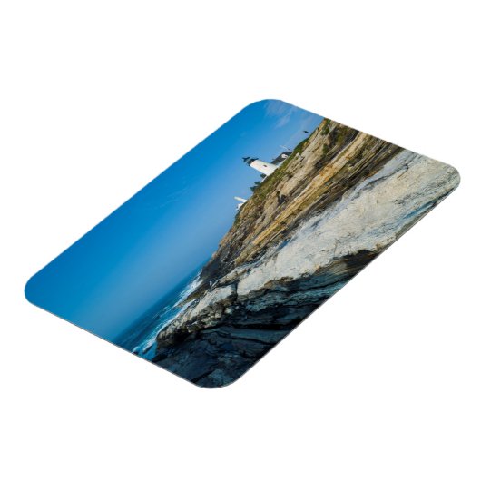 Maine, Pemaquid Point, Pemaquid Point Lighthouse Magneet (Linkerzijde)