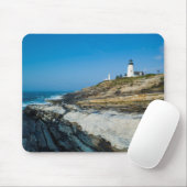 Maine, Pemaquid Point, Pemaquid Point Lighthouse Muismat (Met muis)